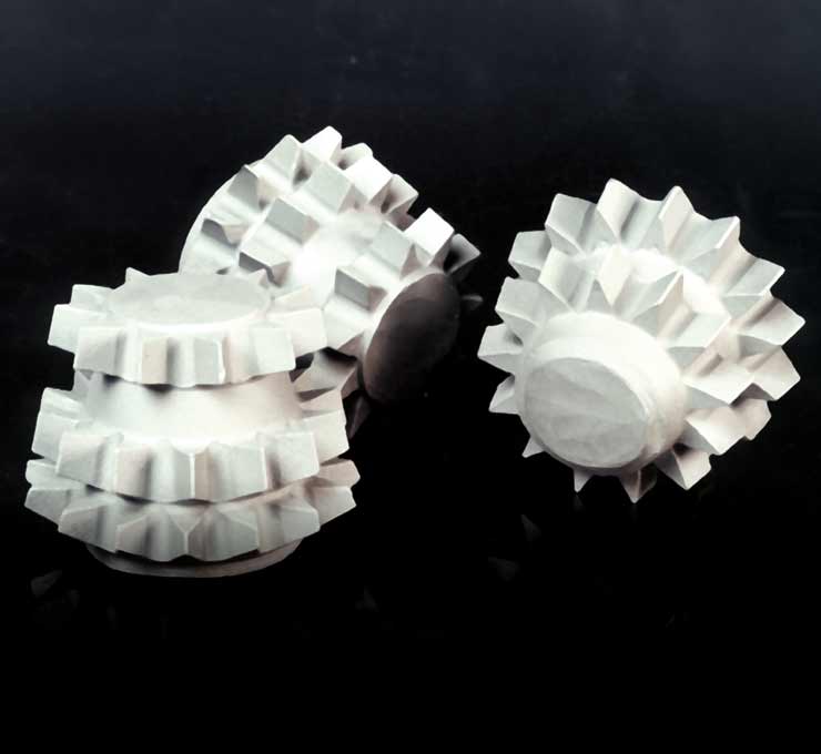 Verschleißfeste Bohrkrone aus Edelstahlguss für den Einsatz im Bergbau