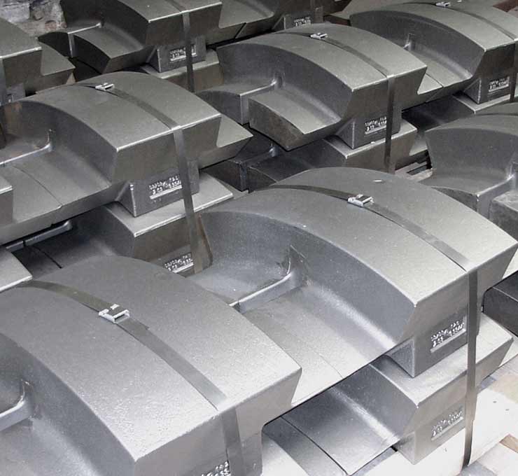 Verschleißbeständige Segmente aus Edelstahlguss für Brikettieranlagen – hohe Standzeit bei extremem Abrieb