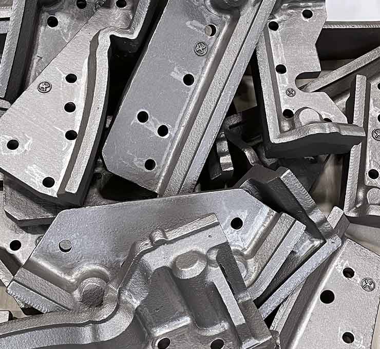 Schneidmesser aus Werkzeugstahlguss für langlebige industrielle Anwendungen