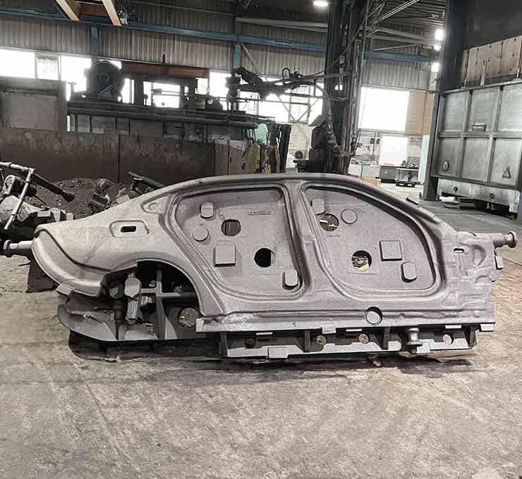 Seitenwandwerkzeug aus Werkzeugstahlguss der Bergischen Edelstahlwerke für den Werkzeugbau